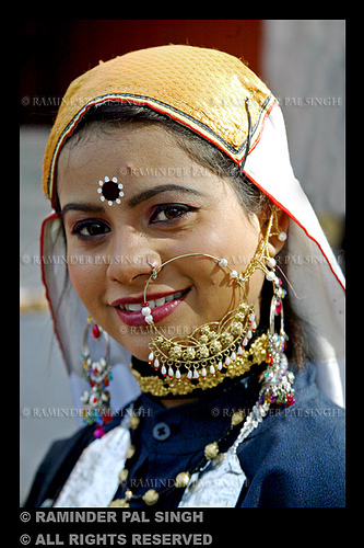 Hill women in Traditional Dress