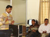 Mr. Vikash Awasthi of IITK giving demonstration on agropedia portal